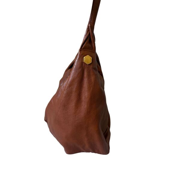 Mark by Marc Jacobs Patchwork Leather Hobo Tote Shoulder Bag Brown - Picture 16 of 16